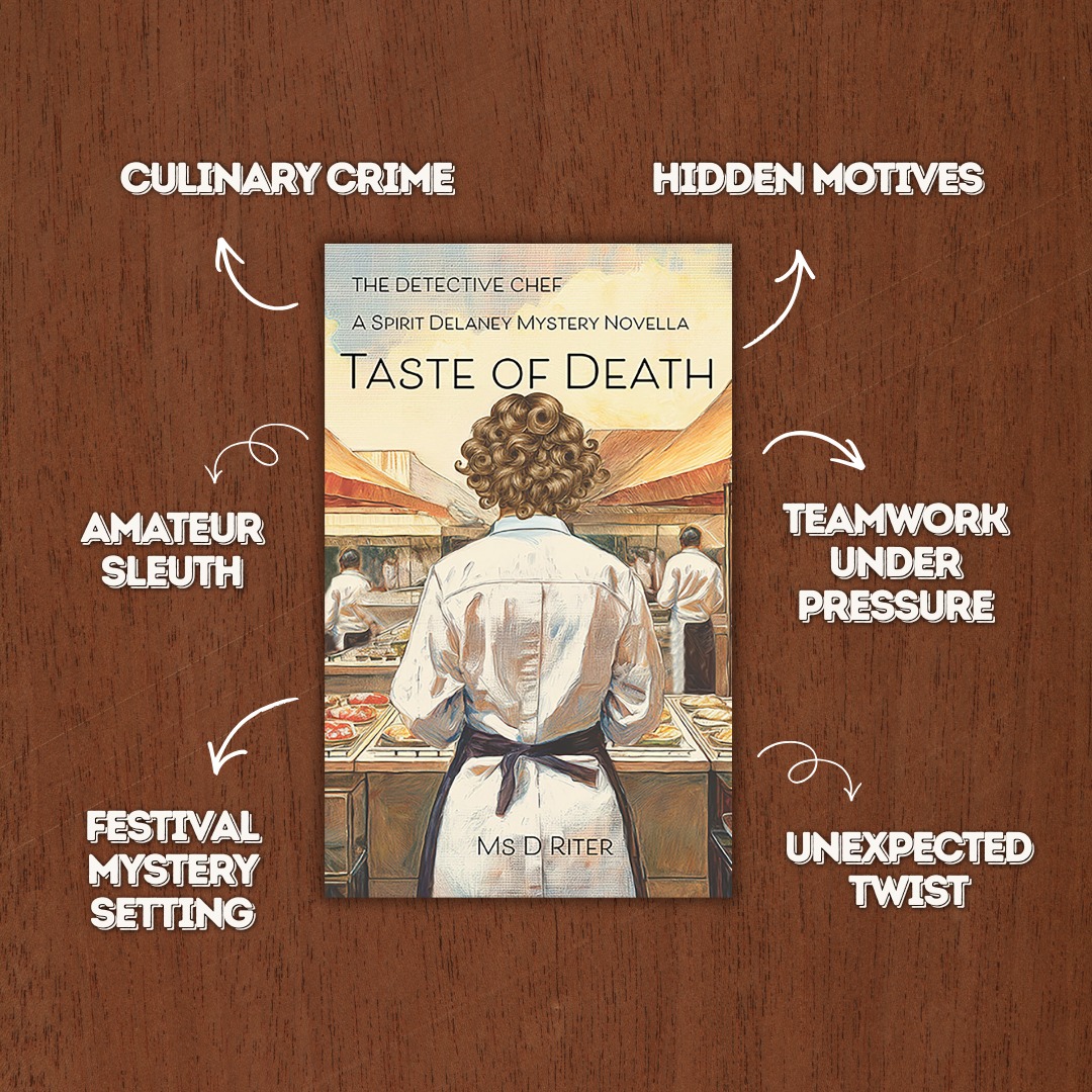 🍳🔍 A mystery where everyone is a suspect and every detail matters!

Step into a 𝐜𝐮𝐥𝐢𝐧𝐚𝐫𝐲 𝐦𝐲𝐬𝐭𝐞𝐫𝐲 built around 𝐜𝐥𝐨𝐬𝐞𝐝-𝐜𝐢𝐫𝐜𝐥𝐞 𝐬𝐮𝐬𝐩𝐞𝐜𝐭𝐬, where an 𝐚𝐦𝐚𝐭𝐞𝐮𝐫 𝐬𝐥𝐞𝐮𝐭𝐡 must navigate shifting clues and rising tension. Beneath the surface, 𝐡𝐢𝐝𝐝𝐞𝐧 𝐦𝐨𝐭𝐢𝐯𝐞𝐬 and quiet rivalries begin to surface, turning a high-stakes culinary festival into something far more dangerous.

With 𝐭𝐞𝐚𝐦𝐰𝐨𝐫𝐤 𝐮𝐧𝐝𝐞𝐫 𝐩𝐫𝐞𝐬𝐬𝐮𝐫𝐞, sabotage, and constant scrutiny, every moment becomes critical. Nothing is as simple as it seems, and an 𝐮𝐧𝐞𝐱𝐩𝐞𝐜𝐭𝐞𝐝 𝐭𝐰𝐢𝐬𝐭 keeps the mystery unfolding until the very end. 👀🔥🍴

Perfect for fans of whodunits, suspenseful storytelling, and fast-paced mystery drama.

Step into the intrigue here:
https://www.amazon.com/Detective-Chef-Delaney-Mystery-Novella-ebook/dp/B0DLDRST6J

#CulinaryMystery #AmateurSleuth #ClosedCircleMystery #HiddenMotives #TeamworkUnderPressure #UnexpectedTwist #SuspenseReads #MysteryNovella #FoodieFiction #NovellaIsTheNewNovel