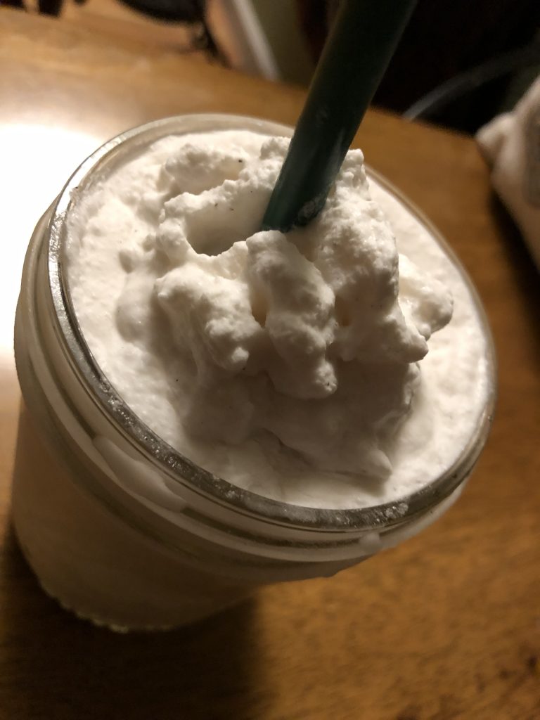 coconut milk granita